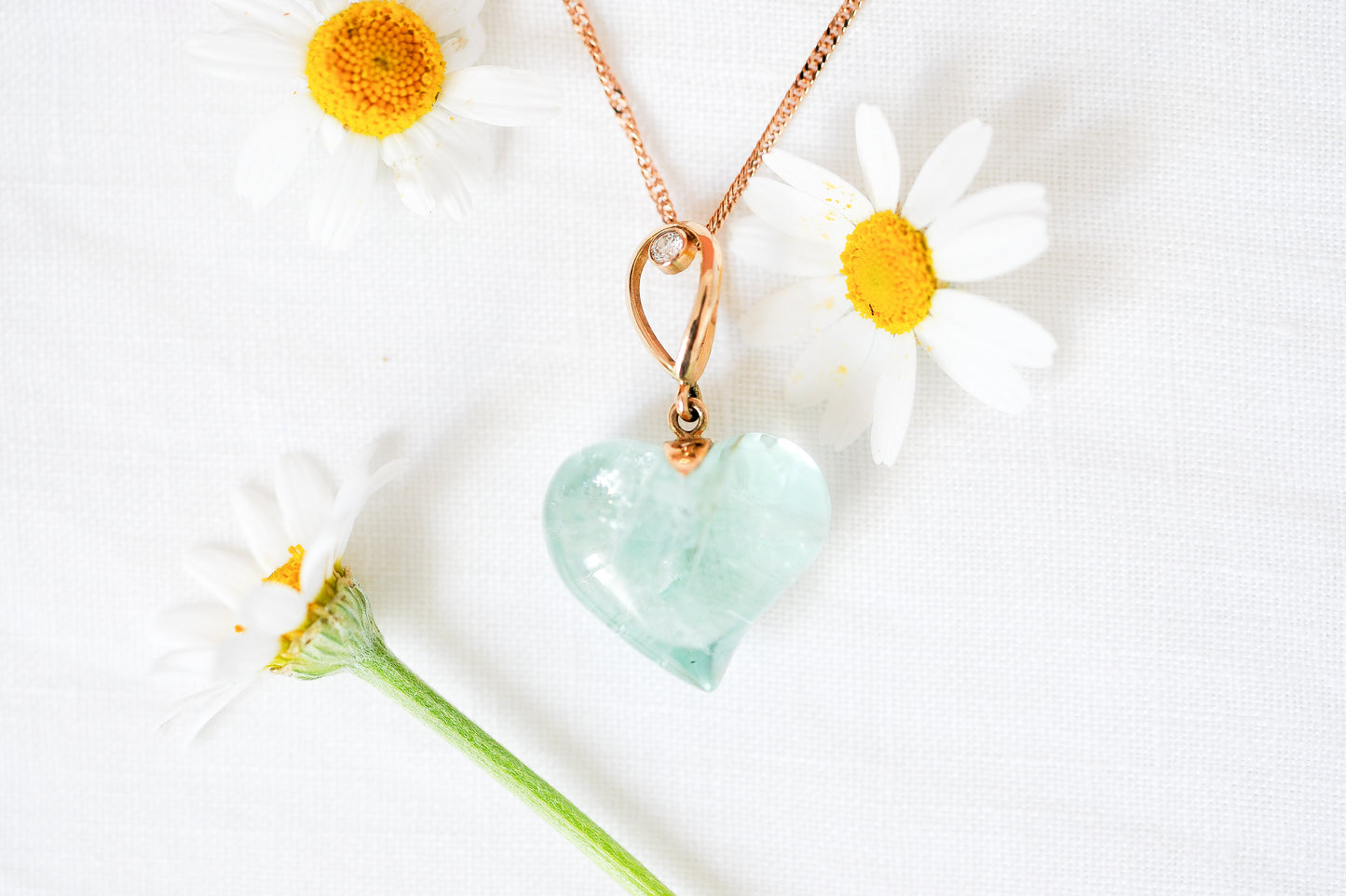 AQUAMARINE HEART