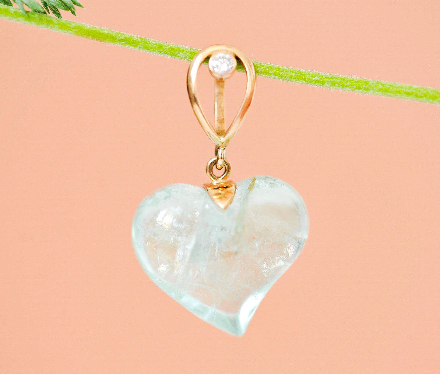 AQUAMARINE HEART